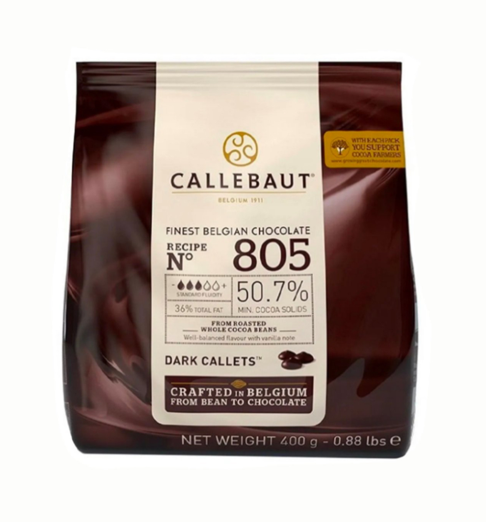 Chocolate meio amargo Callebaut
