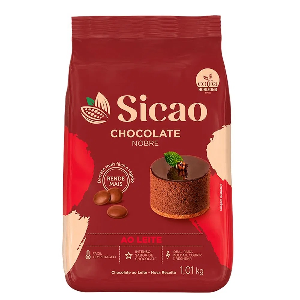 Chocolate ao leite Sicao Nobre