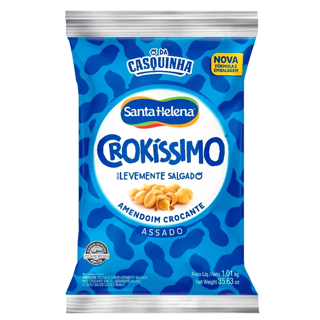 AMENDOIM CROKISSIMO 1 KG E 90 GR